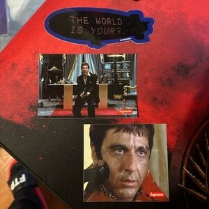 Supreme Scarface Sticker Set FW17